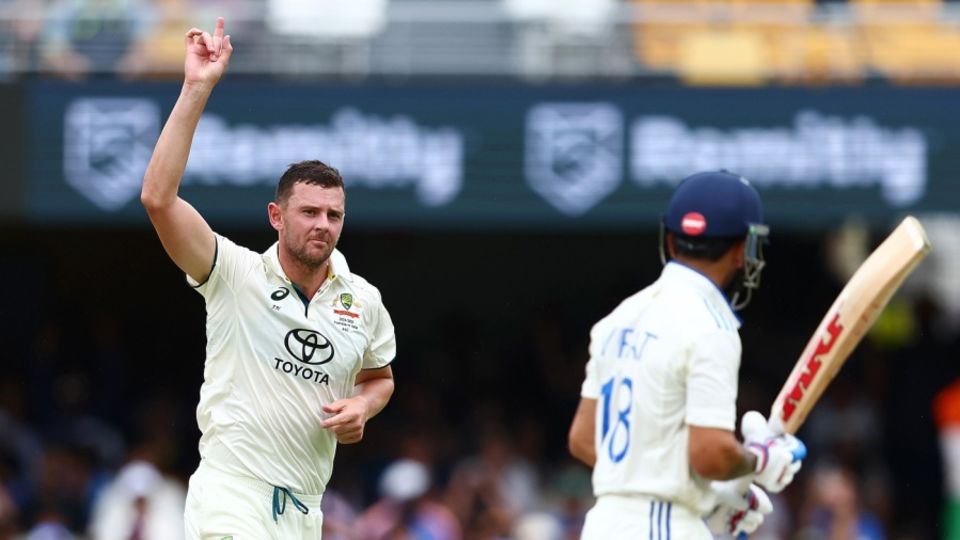 Josh Hazlewood had Virat Kohli nicking behind, Australia vs India, 3rd Test, Brisbane, 3rd day, December 16, 2024