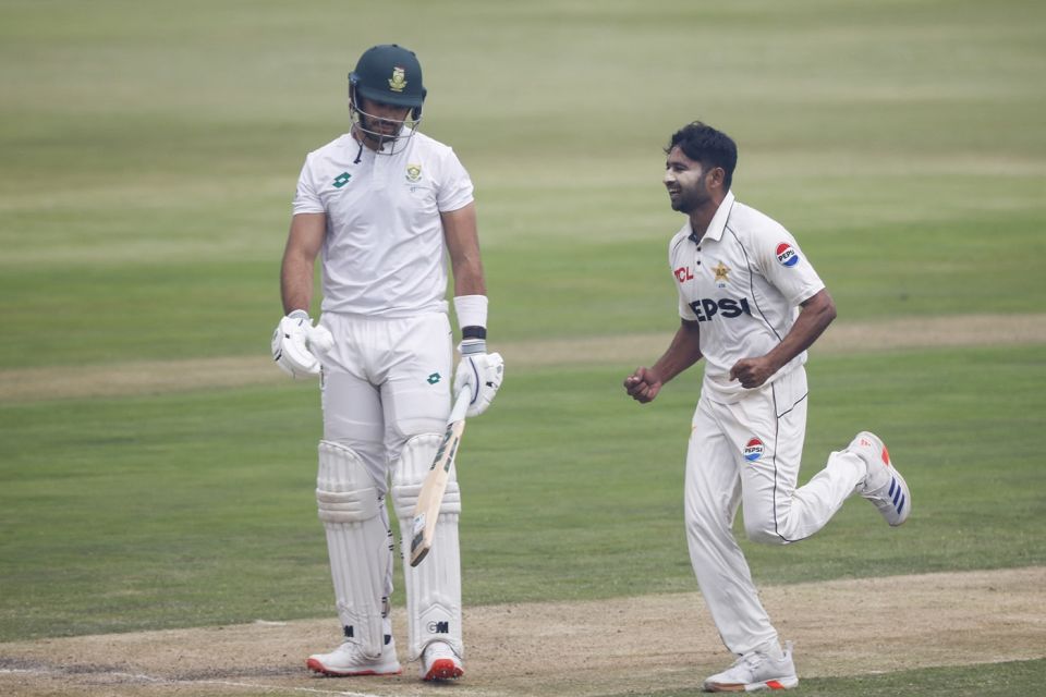 Khurram Shahzad denied Aiden Markram a century, South Africa vs Pakistan, 1st Test, Centurion, 2nd day, December 27, 2024