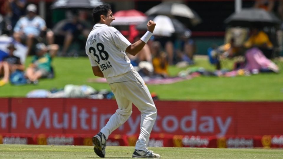 Mohammad Abbas ran through South Africa in the morning session, South Africa vs Pakistan, 1st Test, fourth day, Centurion, December 29, 2024