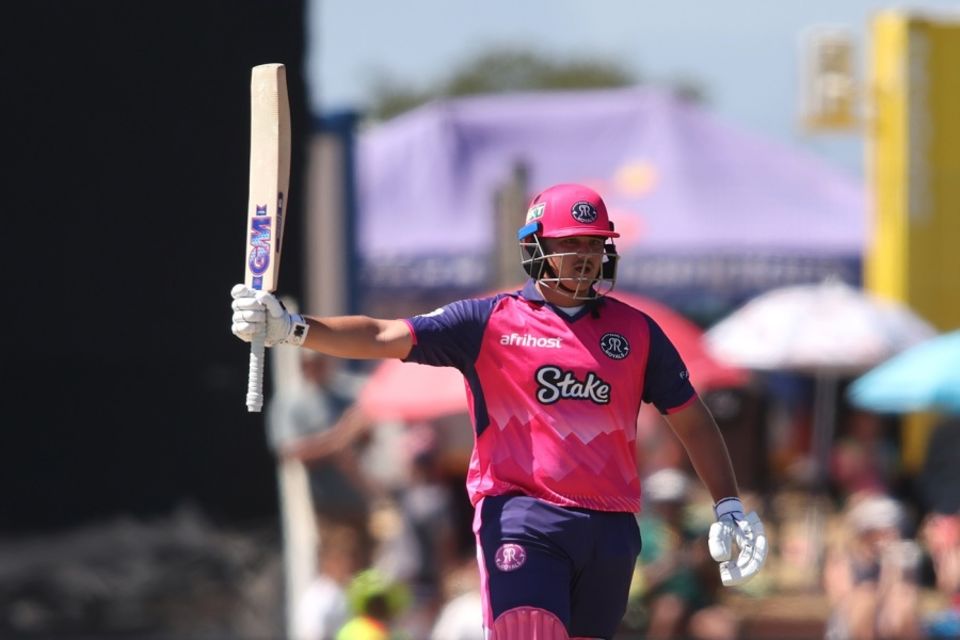Lhuan-dre Pretorius slammed a 31-ball fifty, Paarl Royals vs Sunrisers Eastern Cape, SA20, Paarl, January 11, 2025
