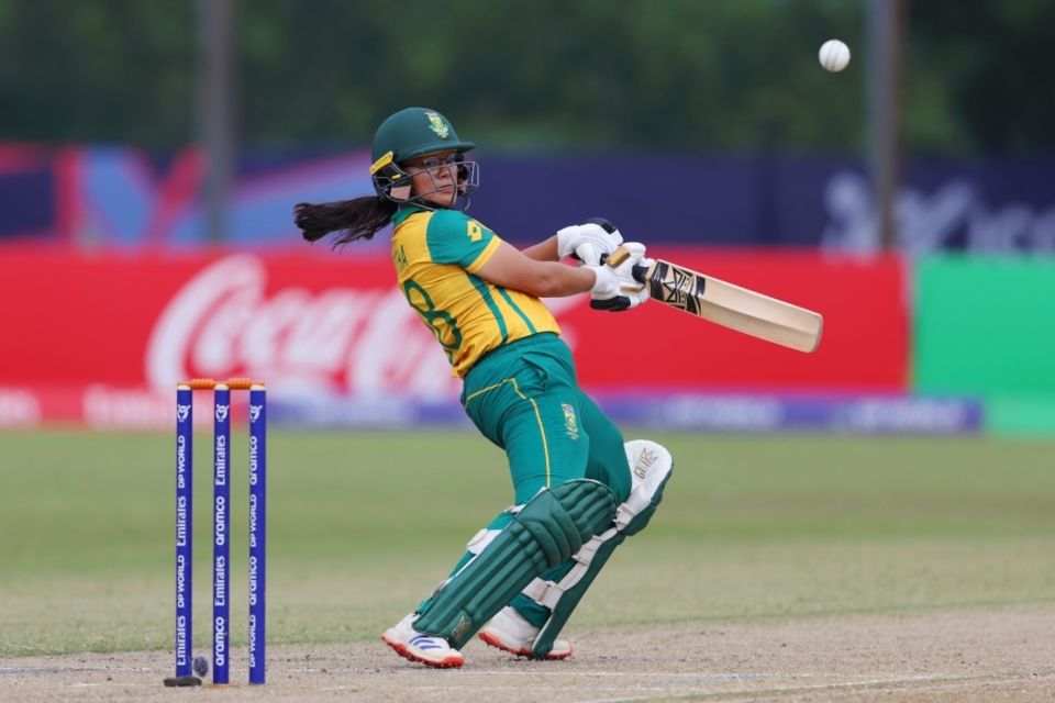 Jemma Botha scored 37 off 24 balls, Australia vs South Africa, Women's Under-19 T20 World Cup semi-final, Bayumeas Oval, Kuala Lumpur, January 31, 2025