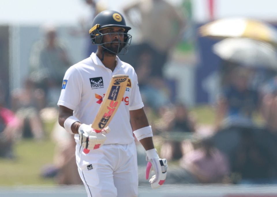 Dinesh Chandimal continued his good form with a half-century, Sri Lanka vs Australia, 2nd Test, Galle, 1st day, February 6, 2025