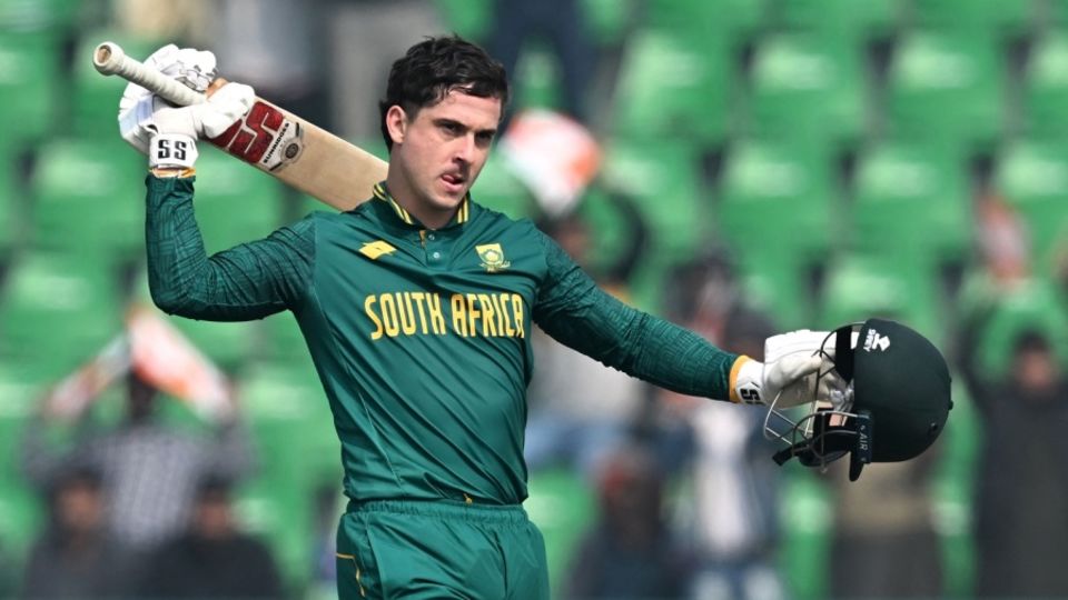 Matthew Breetzke became the first batter to score 150 or more on ODI debut, New Zealand vs South Africa, Pakistan tri-series, Lahore, February 10, 2025