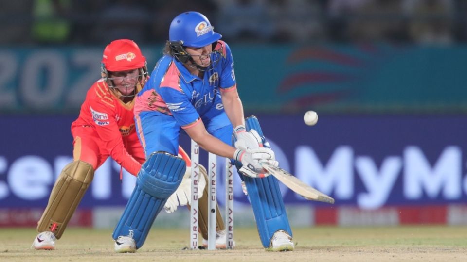 Nat Sciver-Brunt used the scoop again, Gujarat Giants vs Mumbai Indians, WPL 2025, February 18, 2025