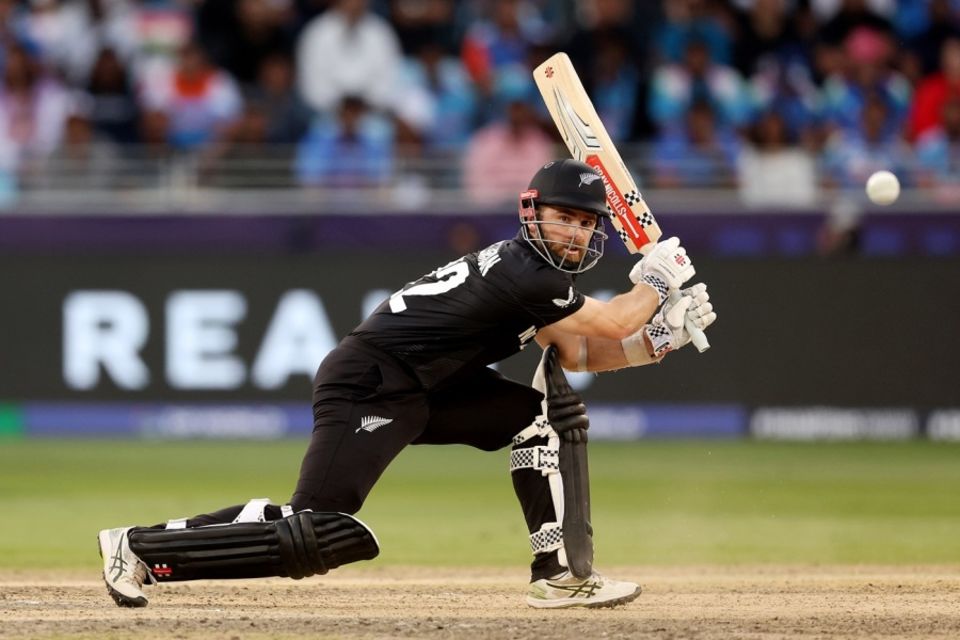 Kane Williamson slaps the ball away, India vs New Zealand, Champions Trophy, Dubai, March 2, 2025