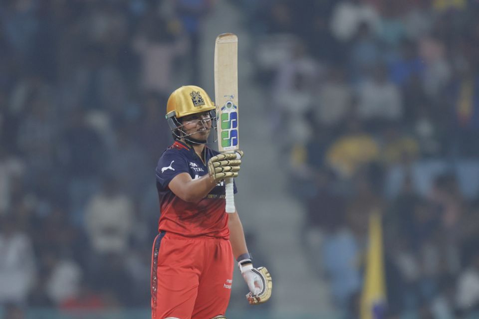 Richa Ghosh reached fifty off 25 balls, Royal Challengers Bengaluru vs UP Warriorz, WPL, Lucknow, March 8, 2025