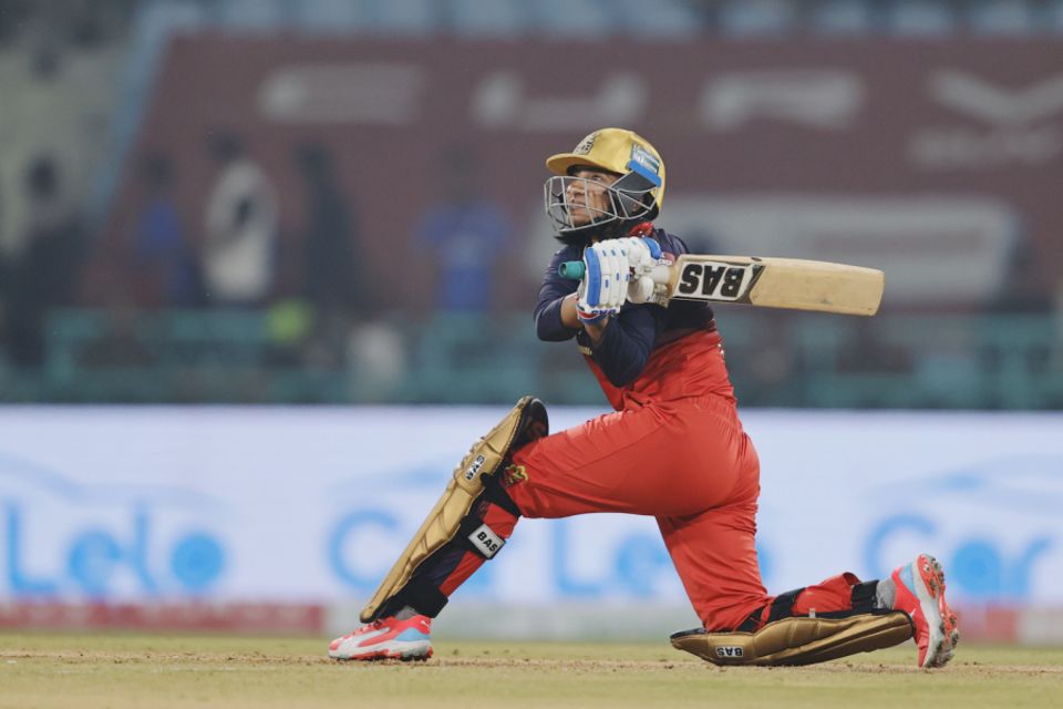 Sneh Rana's six-ball 26 gave RCB a glimmer of hope, Royal Challengers Bengaluru vs UP Warriorz, WPL, Lucknow, March 8, 2025