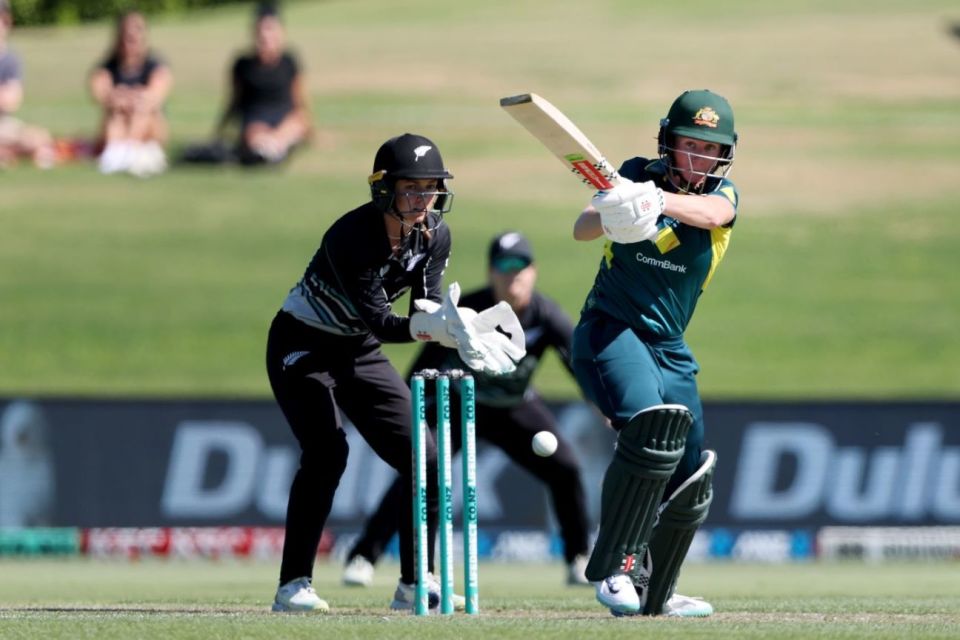 Beth Mooney posted another half-century, New Zealand vs Australia, 2nd women's T20I, Mount Maunganui, March 23, 2025