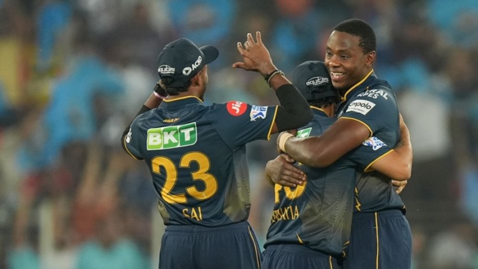 Kagiso Rabada got Gujarat Titans' first wicket of IPL 2025, Gujarat Titans vs Punjab Kings, IPL 2025, March 25, 2025, Ahmedabad