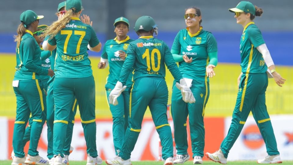 Chloe Tryon struck twice early on, Sri Lanka vs South Africa, Women's ODI tri-series, Colombo, May 9, 2025