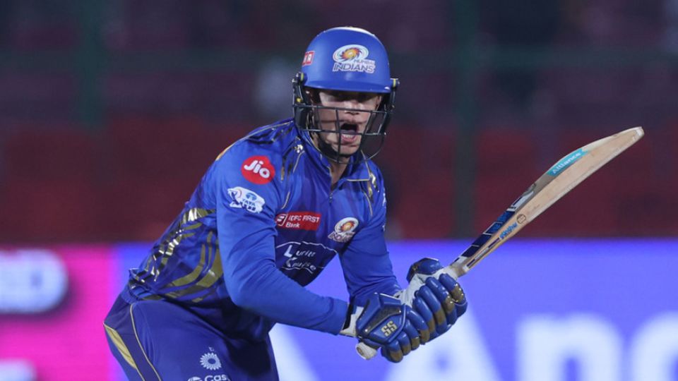 Ryan Rickelton gave MI a strong start, Mumbai Indians vs Punjab Kings, IPL, Jaipur, May 26, 2025