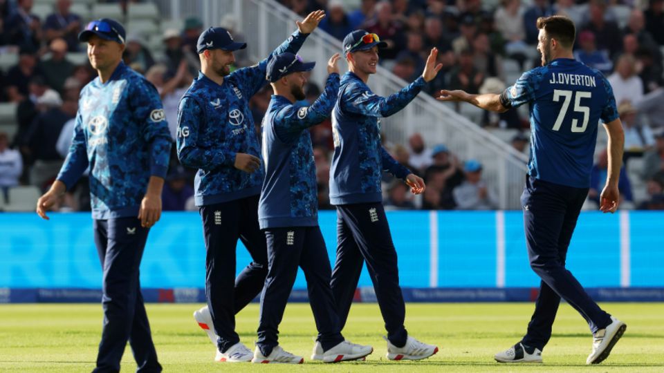 Harry Brook marked his captaincy debut with five catches, England vs West Indies, 1st Men's ODI, Edgbaston, May 29, 2025