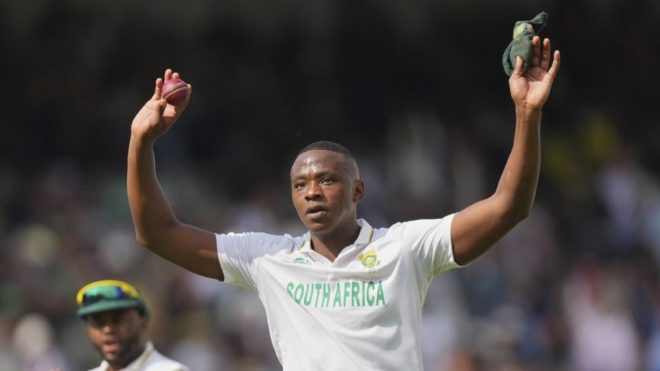 Kagiso Rabada picked up five-fors in consecutive Lord's Tests, Australia vs South Africa, World Test Championship final, Lord's, June 11, 2025