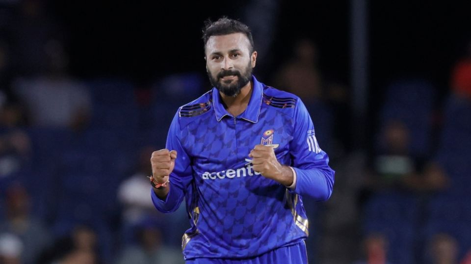 Sunny Patel got wickets in back-to-back overs, MI New York vs Washington Freedom, MLC 2025, Dallas, June 22, 2025