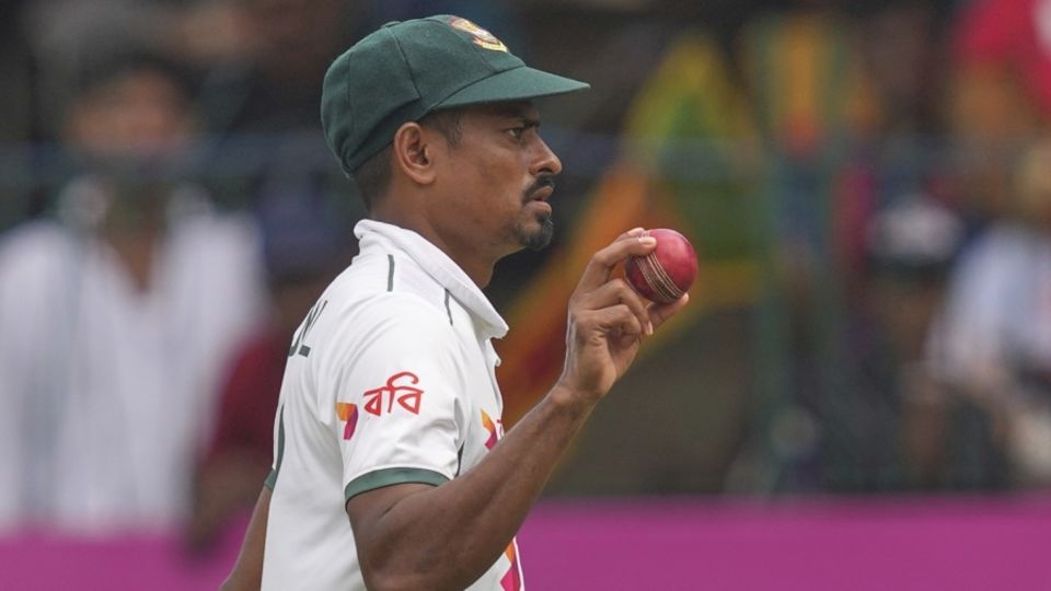 Taijul Islam bagged a five-wicket haul, Sri Lanka vs Bangladesh, 2nd Test, Colombo, 3rd day, June 27, 2025