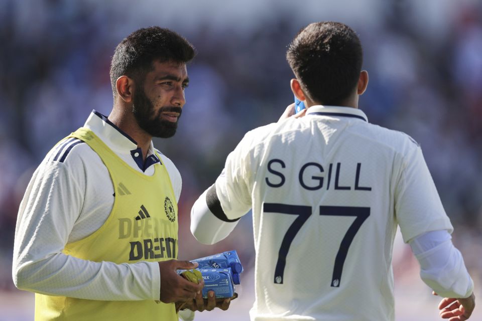 Jasprit Bumrah and Shubman Gill have a chat, England vs India, 2nd Test, Birmingham, Day 2, July 2, 2025