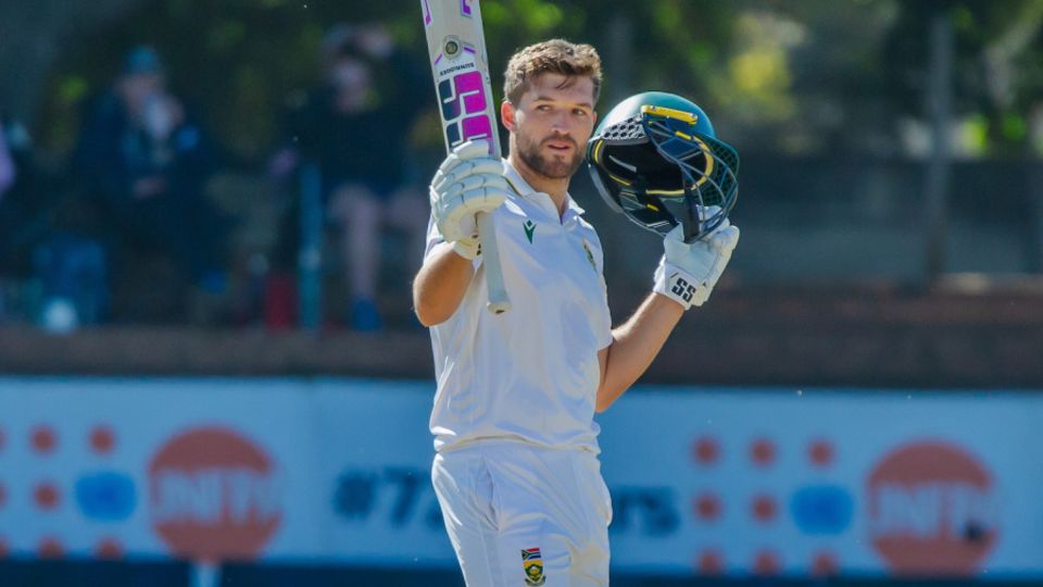 Wiaan Mulder had 38 fours and three sixes when he got to 300, Zimbabwe vs South Africa, 2nd Test, 2nd day, Bulawayo, July 7, 2025