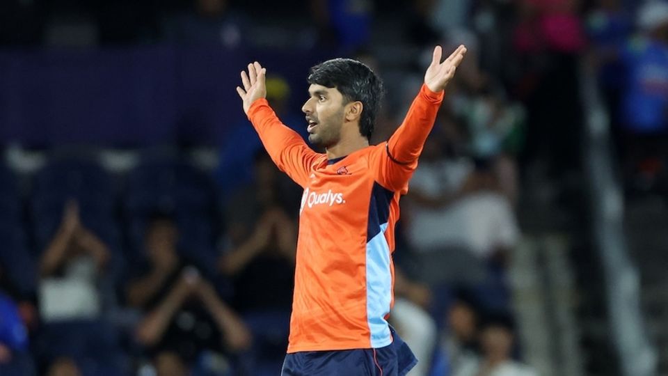 Hassan Khan dented MINY with two double-wicket overs, MI New York vs San Francisco Unicorns, MLC 2025 Eliminator, Dallas, July 9, 2025