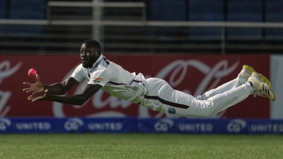 Substitute Anderson Phillip pulled off a stunning catch, West Indies vs Australia, 3rd Test, Kingston, Day 1, July 12, 2025