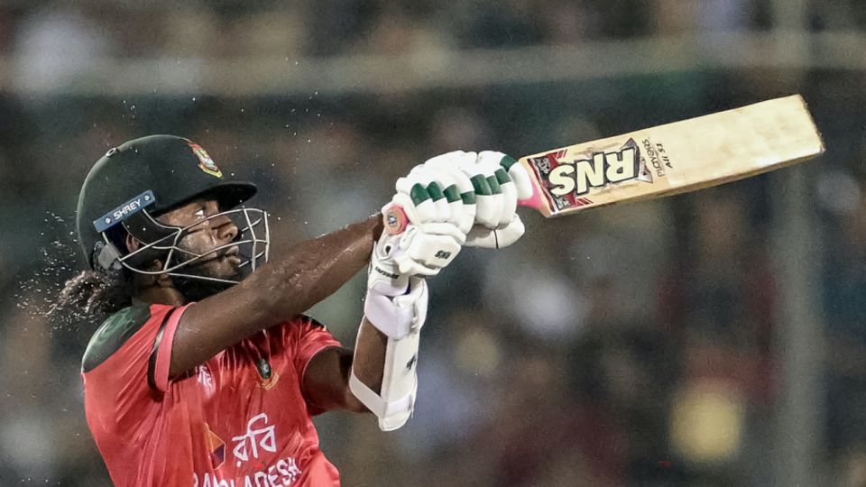 Jaker Ali top scored with 55, Bangladesh vs Pakistan, 2nd T20I, Mirpur, July 22, 2025