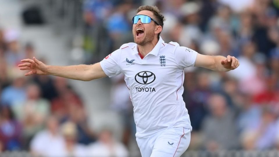 Liam Dawson got his first Test wicket in eight years, England vs India, 4th Test, Manchester, 1st day, July 23, 2025