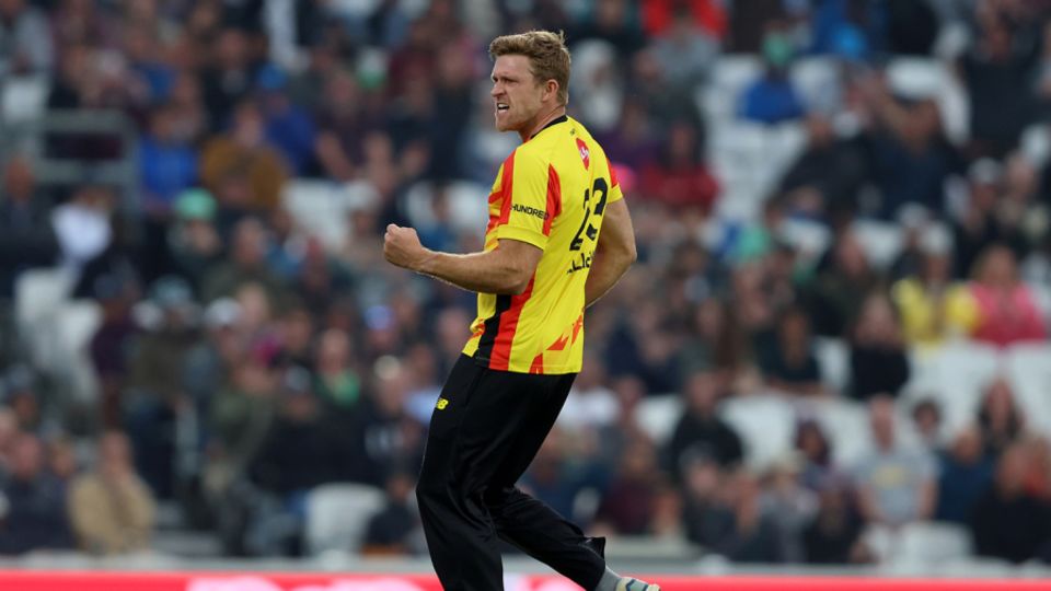 David Willey struck with his third ball to remove Zak Crawley, Northern Superchargers vs Trent Rockets, The Kia Oval, The Hundred Men's Competition, August 30, 2025