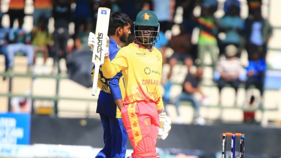 Tadiwanashe Marumani scored a steady half-century, Zimbabwe vs Sri Lanka, 3rd T20I, Harare, September 9, 2025