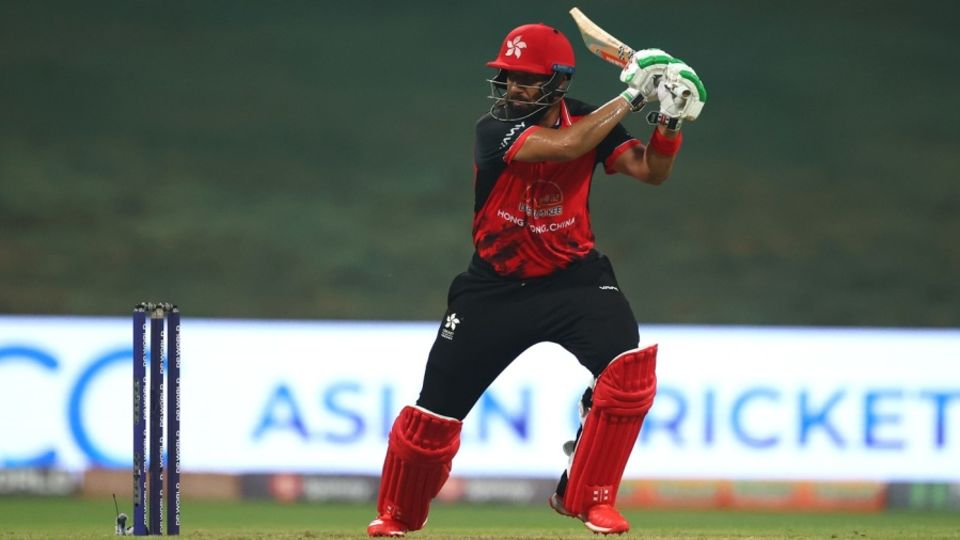 Babar Hayat scored a fighting 39, Afghanistan vs Hong Kong, Men's T20 Asia Cup, Abu Dhabi, September 09, 2025