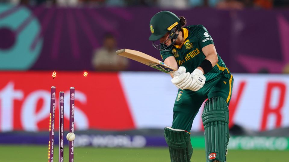 Wolvaardt departed after a valiant knock, India vs South Africa, Women's ODI World Cup, Visakhapatnam, October 9, 2025