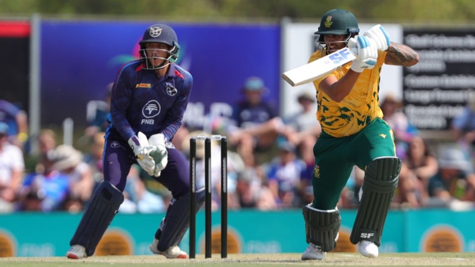 Jason Smith top-scored for South Africa with 31, Namibia vs South Africa, Only T20I, Windhoek, October 11, 2025
