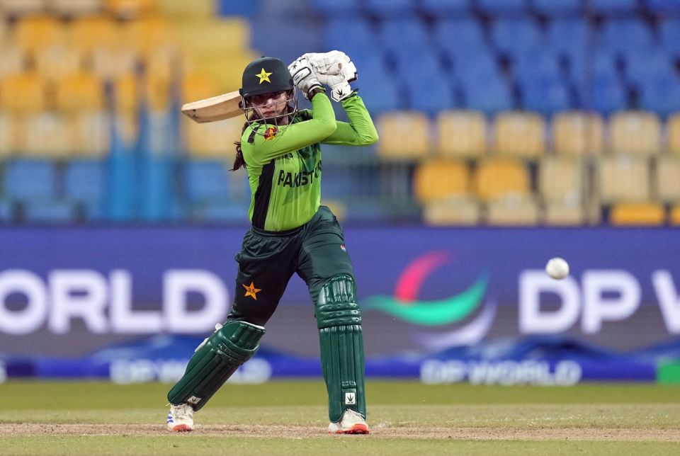 Omaima Sohail scored an unbeaten 19 off 18 balls, England vs Pakistan, Women's World Cup, Colombo, October 15, 2025