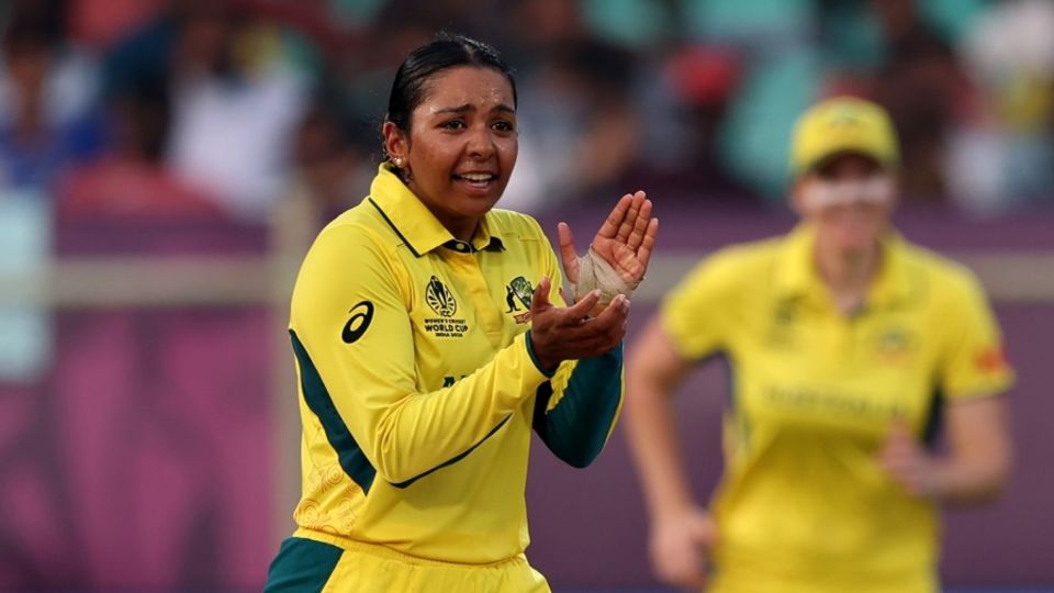 Alana King finished with figures of 10-4-18-2, Australia vs Bangladesh, Women's World Cup, Visakhapatnam, October 16, 2025