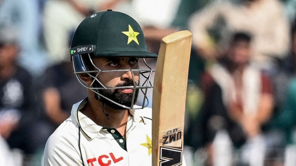 Abdullah Shafique brought up a half-century, Pakistan vs South Africa, 2nd Test, Rawalpindi, 1st day, October 20, 2025