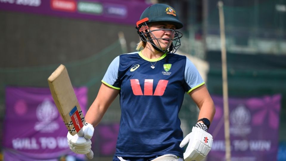 Georgia Voll is likely to take Alyssa Healy's batting spot, Australia vs England, Indore, Women's World Cup, October 21, 2025