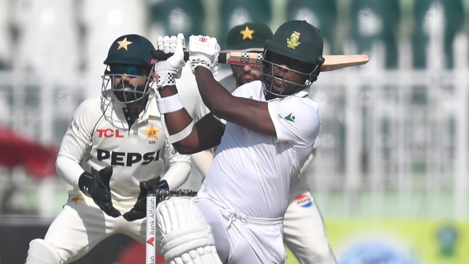 Kagiso Rabada notched up his highest Test score of 71, Pakistan vs South Africa, 2nd Test, Rawalpindi, 3rd day, October 22, 2025