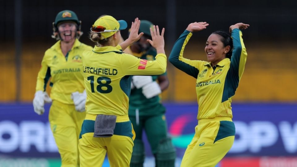 Alana King ran through South Africa, Australia vs South Africa, Women's World Cup 2025, Indore, October 25, 2025