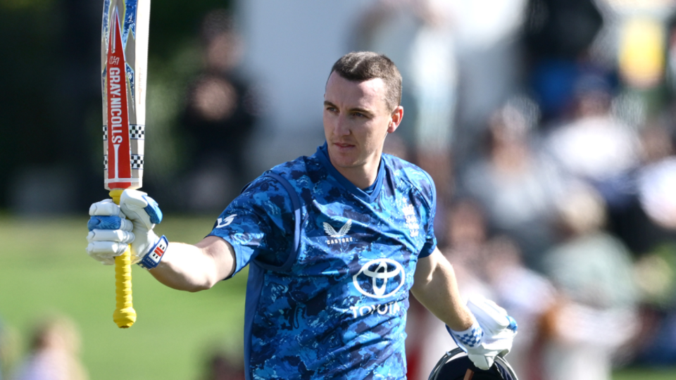 Harry Brook carried England's innings on his shoulders, New Zealand vs England, 1st ODI, Mount Maunganui, October 26, 2025