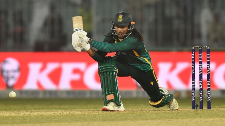 Tony de Zorzi ensured South Africa's smooth passage in the chase, Pakistan vs South Africa, 2nd ODI, Rawalpindi, November 6, 2025
