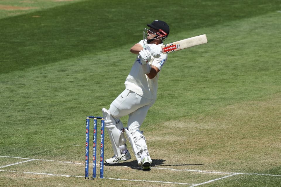 Mitchell Hay played aggressively, New Zealand vs West Indies, 2nd Test, Wellington, 2nd day, December 11, 2025