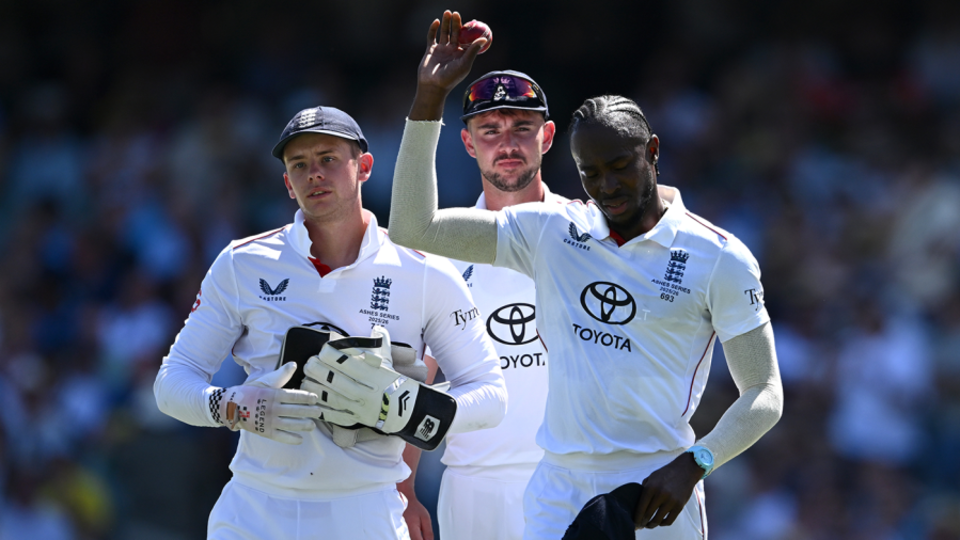 Jofra Archer finished with 5 for 53, Australia vs England, 3rd Test, Adelaide, December 18, 2025