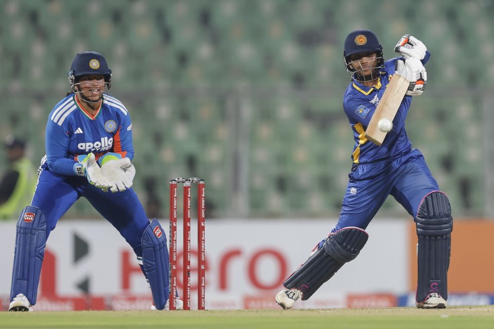 Imesha Dulani navigated Sri Lanka through a top-order collapse, India vs Sri Lanka, 3rd T20I, Thiruvananthapuram, December 26, 2025