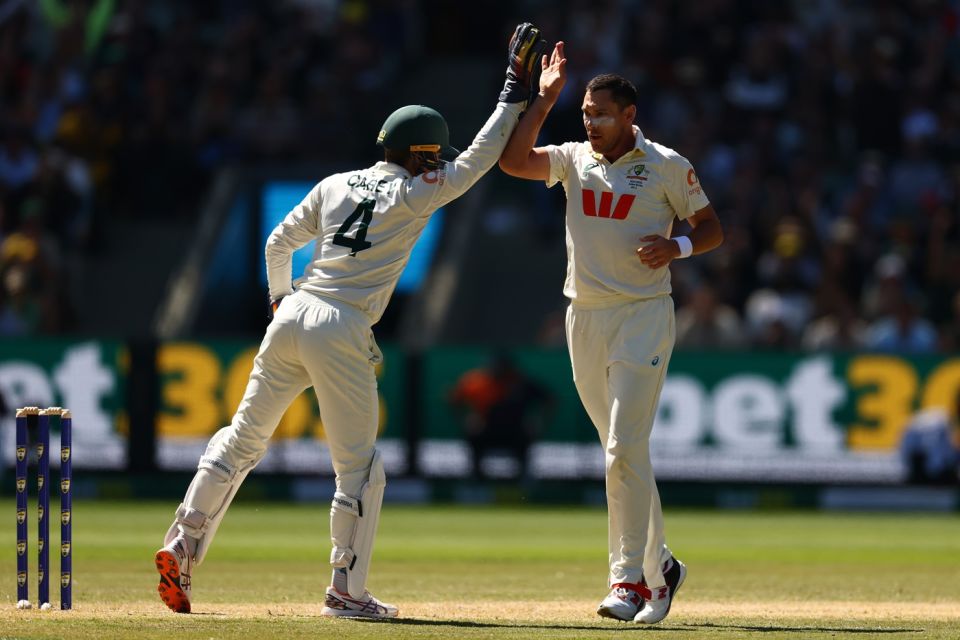 Scott Boland got rid of Zak Crawley to raise Australia's hopes, Australia vs England, 4th Test, Melbourne, 2nd day, December 27, 2025