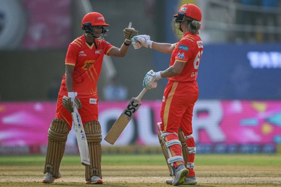 Anushka Sharma and Ashleigh Gardner put on a show , Gujarat Giants vs UP Warriorz, WPL, Navi Mumbai, January 10, 2026