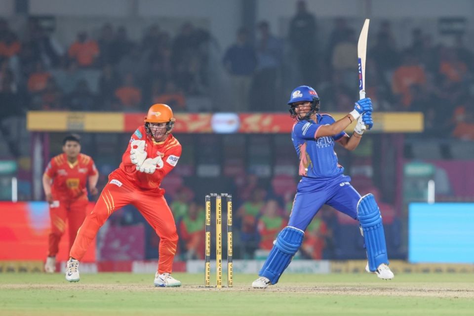 Harmanpreet Kaur used the cut to telling effect against spin, Gujarat Giants vs Mumbai Indians, WPL, Vadodara, January 30, 2026