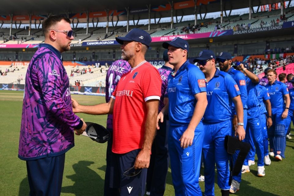 Scotland beat Italy comfortably in the end, Italy vs Scotland, Men's T20 World Cup, Kolkata, February 9, 2026