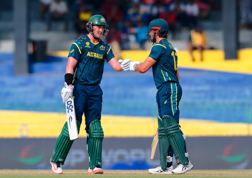 Matt Renshaw and Marcus Stoinis put on a 61-run stand, Australia vs Ireland, T20 World Cup, Colombo, February 11, 2026