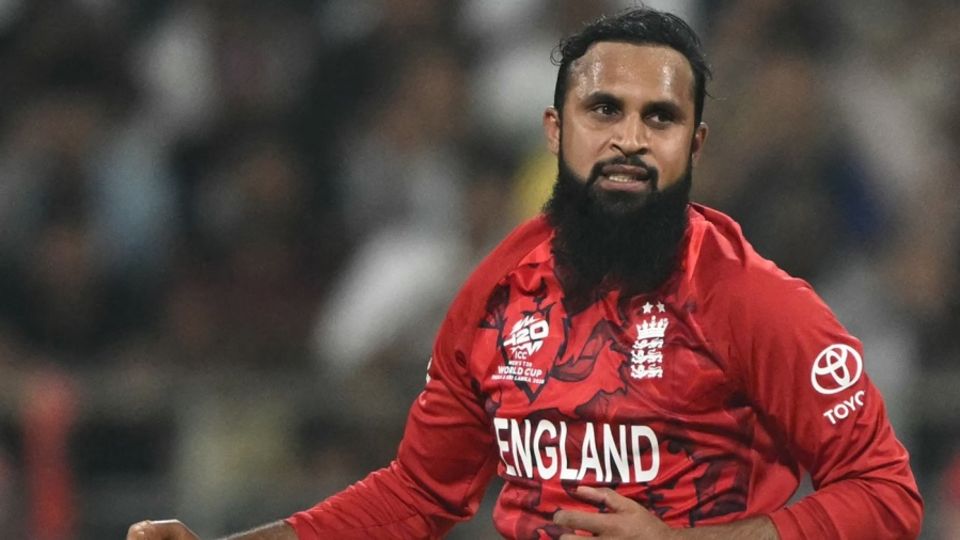 Adil Rashid controlled the middle overs, England vs West Indies, ICC Men's T20 World Cup, Mumbai, February 11, 2026