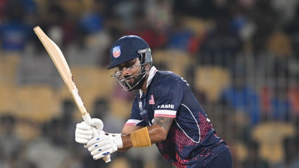 Shubham Ranjane scored an unbeaten 48 off just 24 balls, Netherlands vs USA, T20 World Cup 2026, Group A, Chennai, February 13, 2026