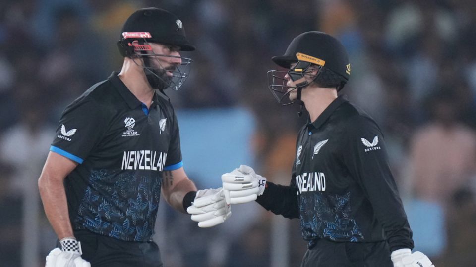 Daryl Mitchell and Mark Chapman shouldered responsibility in the middle overs, New Zealand vs South Africa, T20 World Cup, Group D, Ahmedabad, February 14, 2026