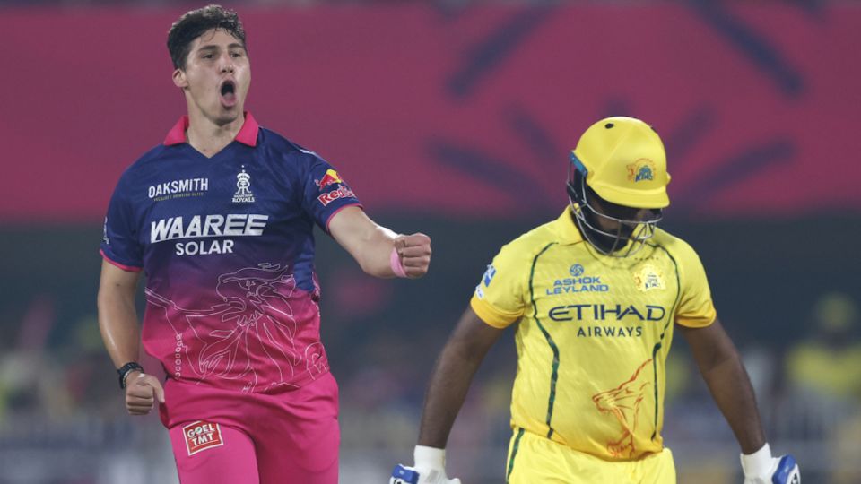 Nandre Burger got Sanju Samson with one that nipped away, Rajasthan Royals vs Chennai Super Kings, IPL, Guwahati, March 30, 2026